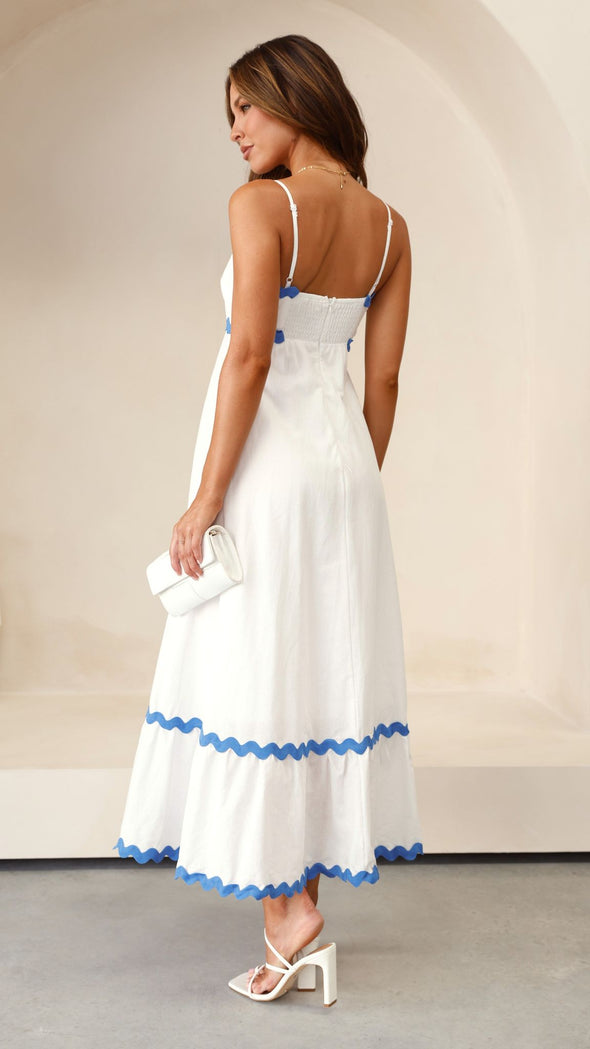 Clara™ | Robe longue à bretelles