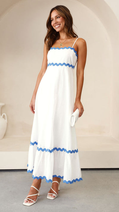 Clara™ | Robe longue à bretelles