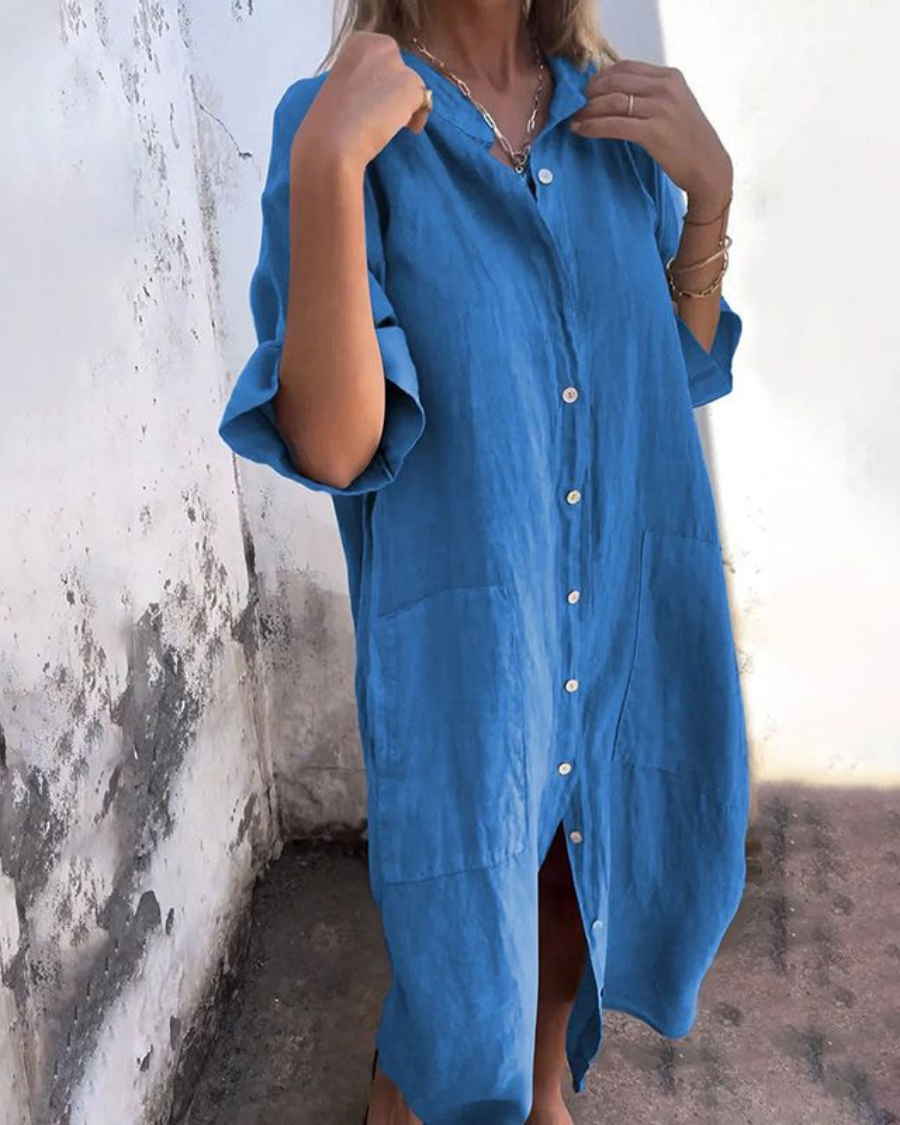 Meïva™ | Robe Longue Chemise