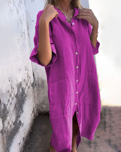 Meïva™ | Robe Longue Chemise