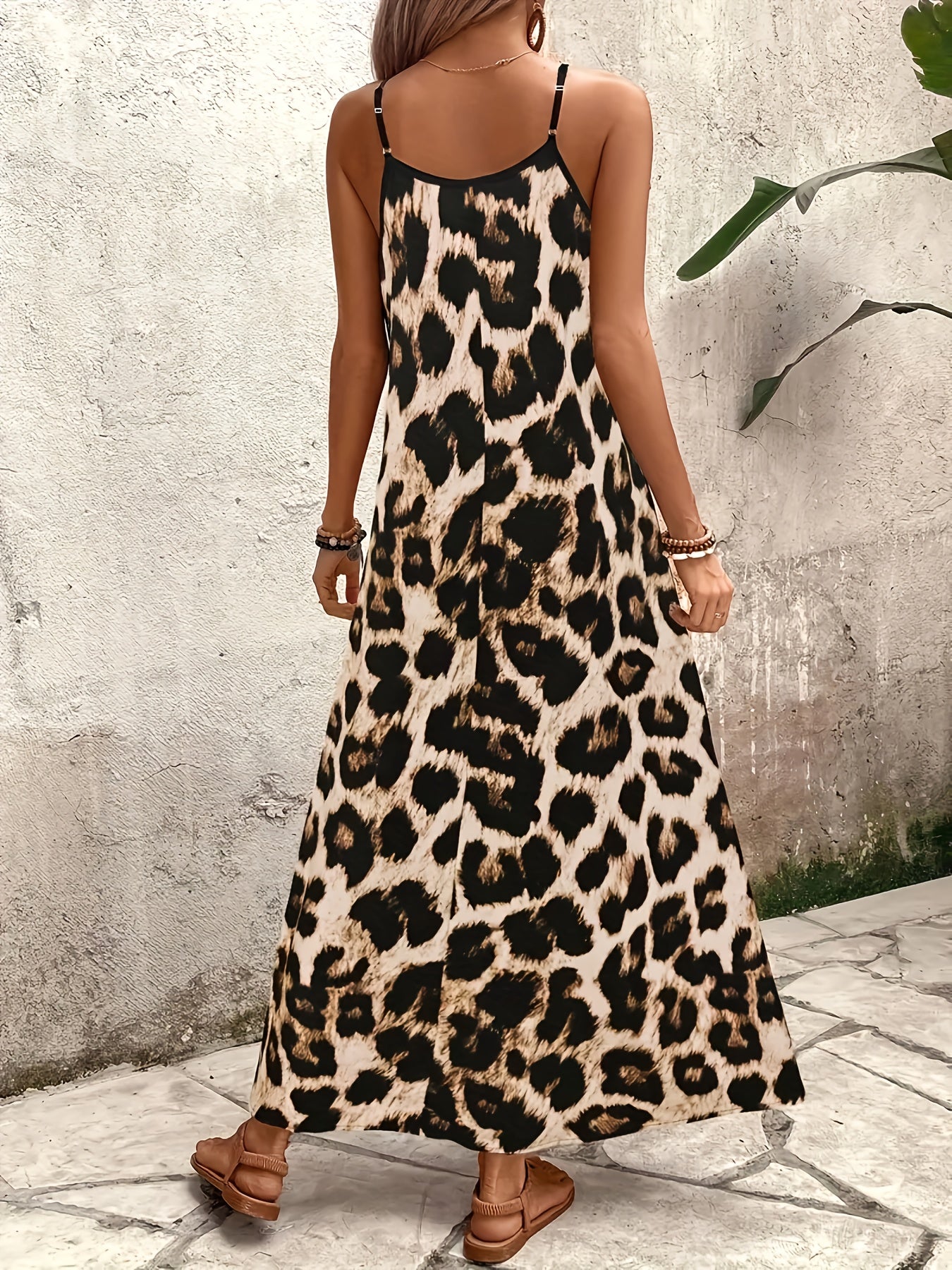 Maya™ | Robe Longue Léopard