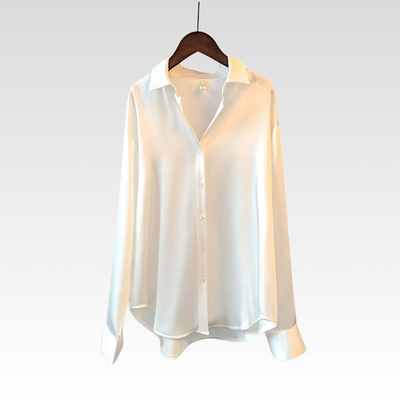 Clémence™ | Chemisier en Satin