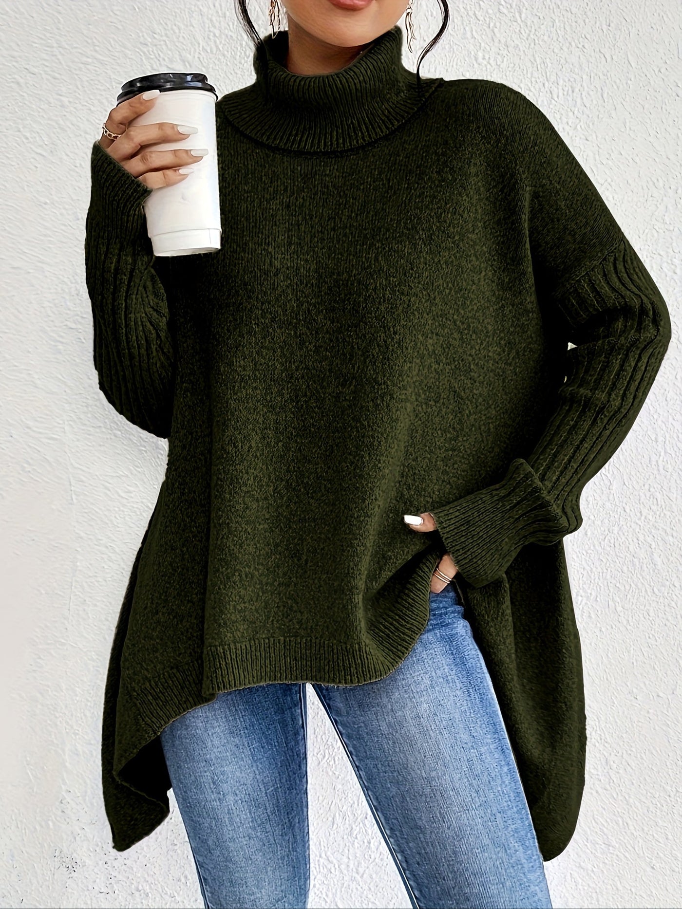 Audrey™ | Pull Col Haut