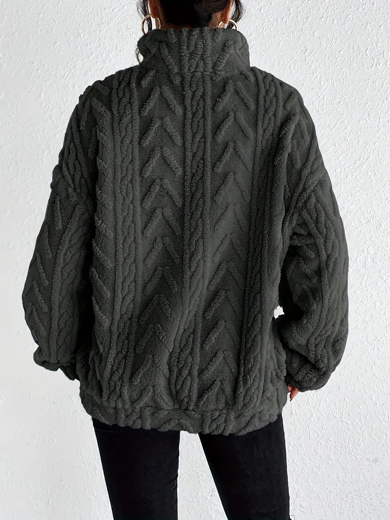 Millie™ | Pull Tricot Demi-Zip