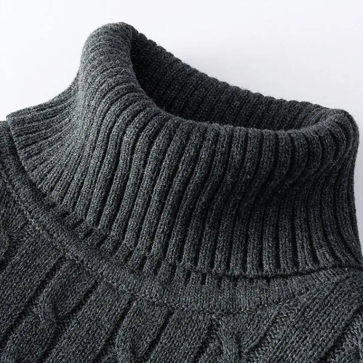 Gus™ | Pull Col Roulé Classique