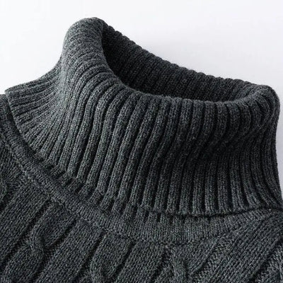 Gus™ | Pull Col Roulé Classique