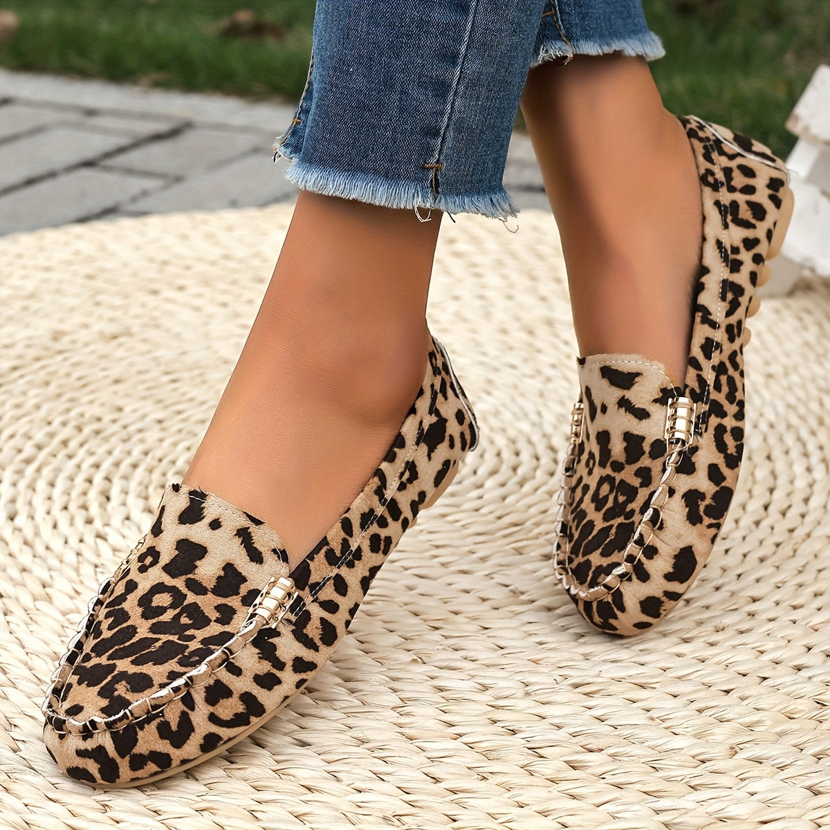 Jaya™ | Mocassins Léopard Ultra Souples