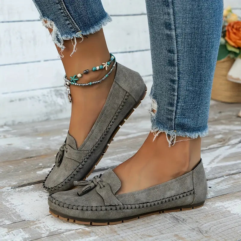 Ingrid™ | Mocassins Vintage