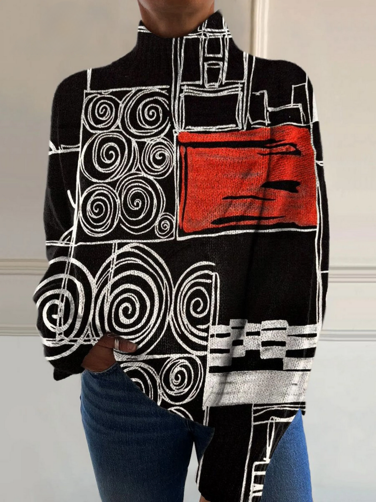 Blandine™ | Pull Col Roulé