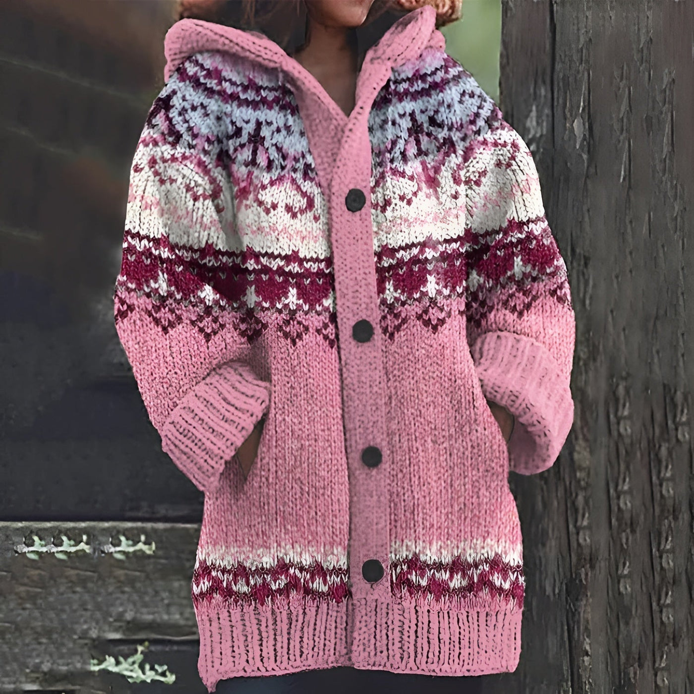 Émile™ | Cardigan en Laine Tricoté