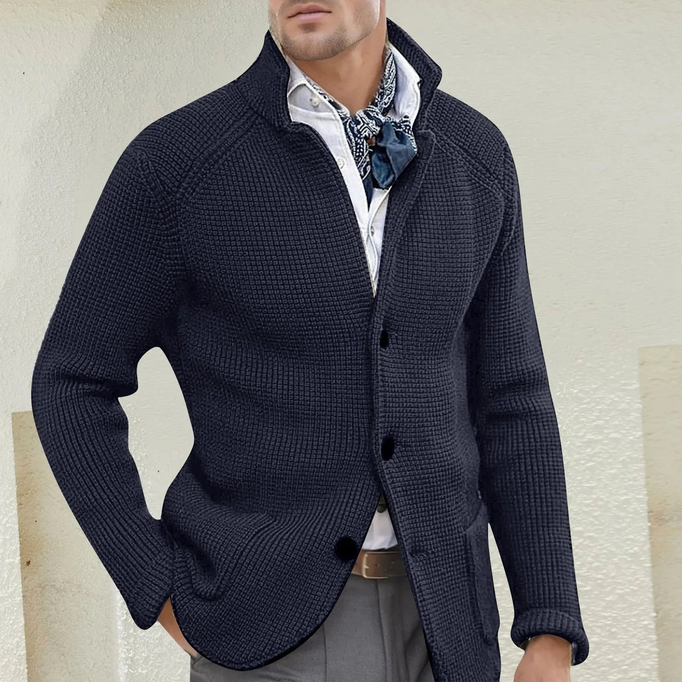 Erwin™ | Cardigan en Maille Texturée