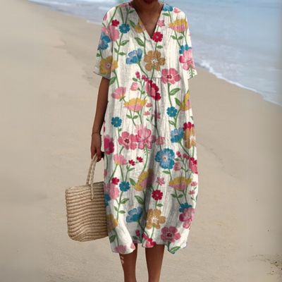 Nicole™ | Robe d'Été Coupe Flatteuse