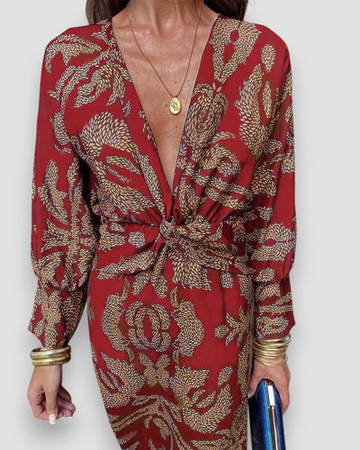 Variant image for Éloïse™ | Robe Longue Femme Mafalda-11