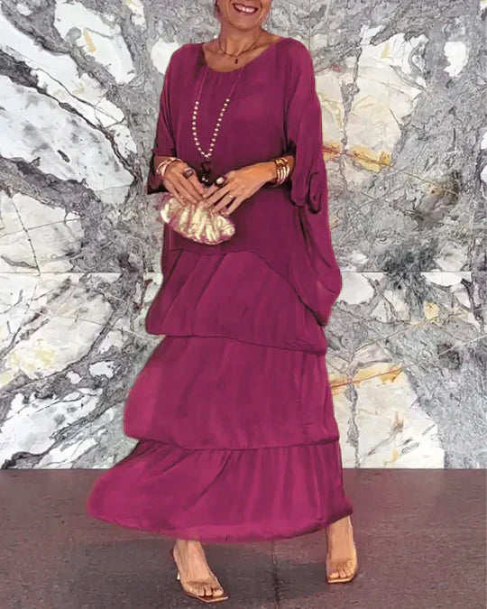 Lydia™ | Robe Longue Coupe Ample & Flatteuse