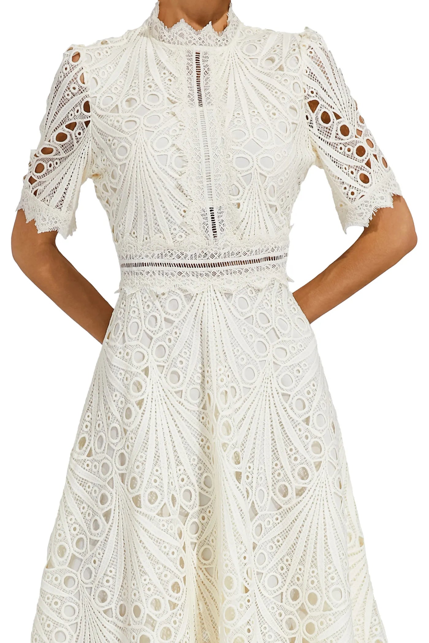 Hallie™ | Robe Midi en Dentelle