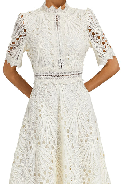 Hallie™ | Robe Midi en Dentelle