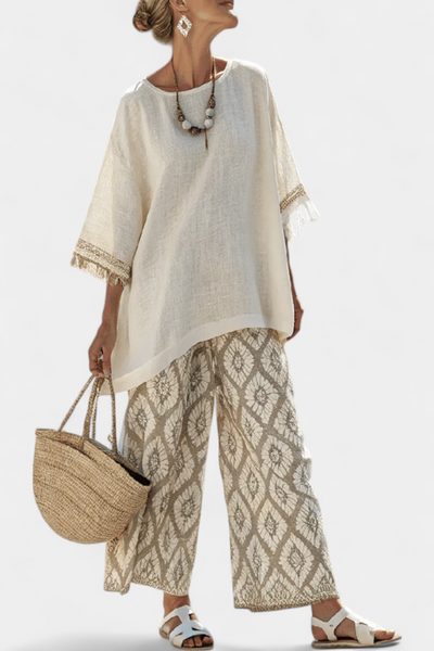 Noémie™ | Ensemble Boho à Franges