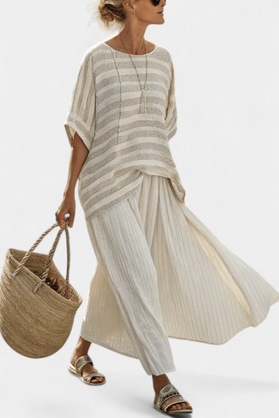 Léonie™ | Ensemble Blouse & Jupe