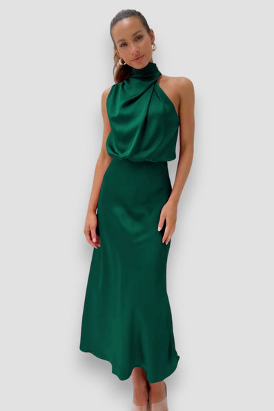 Variant image for Élodie™ | Robe Longue Femme De Soirée Satinée-31