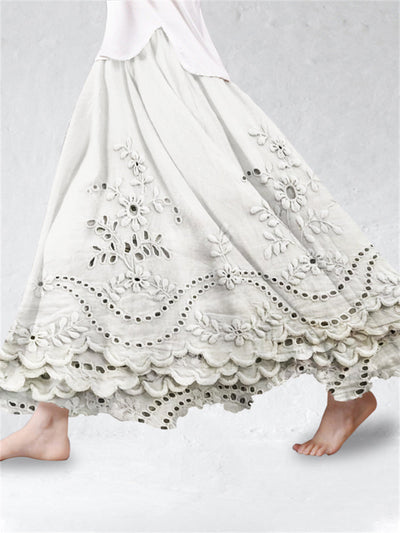 Aurette™ | Jupe Maxi Imprimée Boho