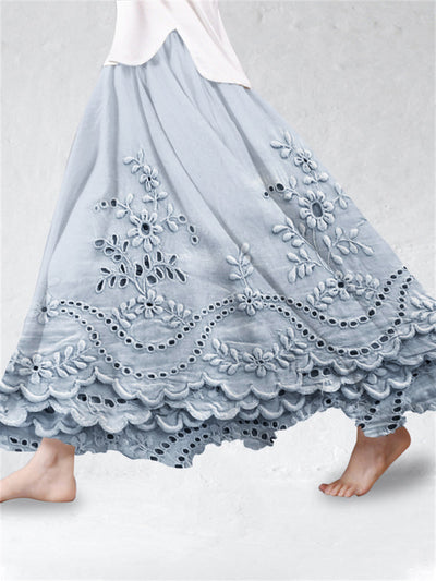 Aurette™ | Jupe Maxi Imprimée Boho