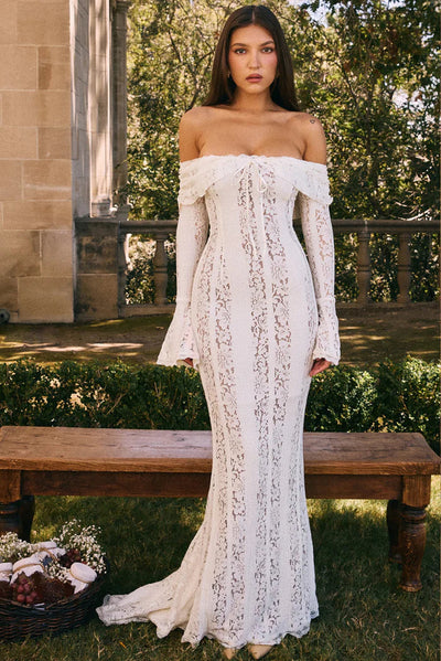 Georgetta™ | Robe Longue en Dentelle
