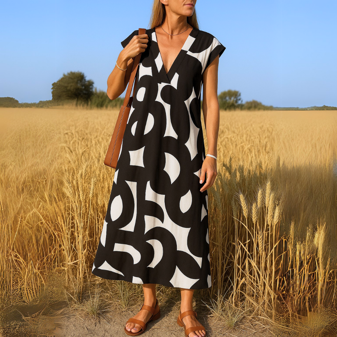 Valérie™ | Robe Décolletée Élégante