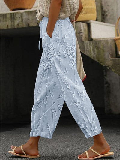 Aviora™ | Pantalon Imprimé Vigne