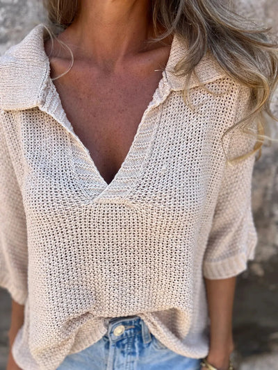 Garielle™ | Top Bohème en Maille