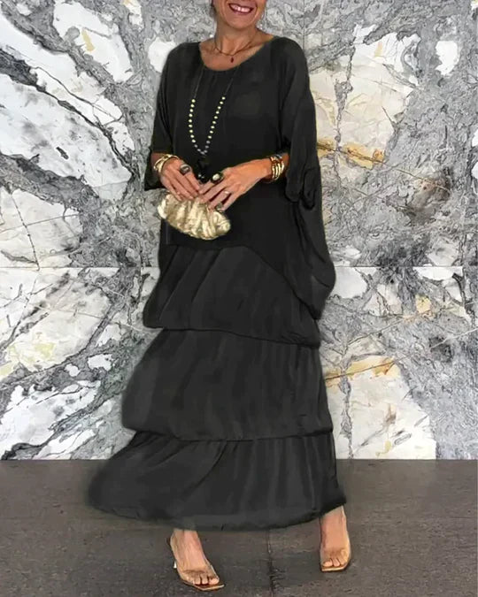 Lydia™ | Robe Longue Coupe Ample & Flatteuse