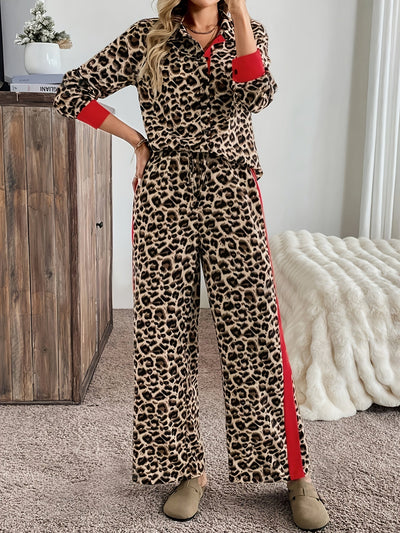 Livia™ | Ensemble Léopard Chic & Confort