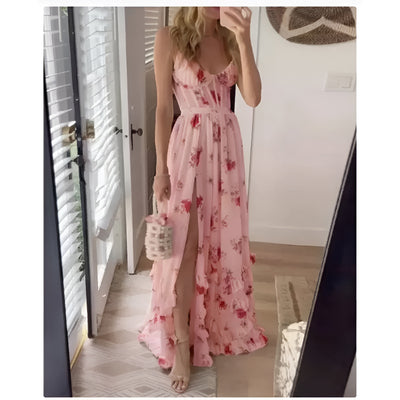 Yuna™ | Robe Longue Fleurie