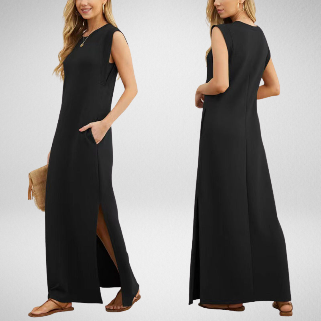 Emma™ | Robe Longue Fluide Anti-Rides