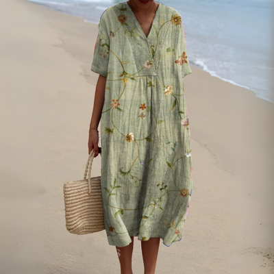 Nicole™ | Robe d'Été Coupe Flatteuse