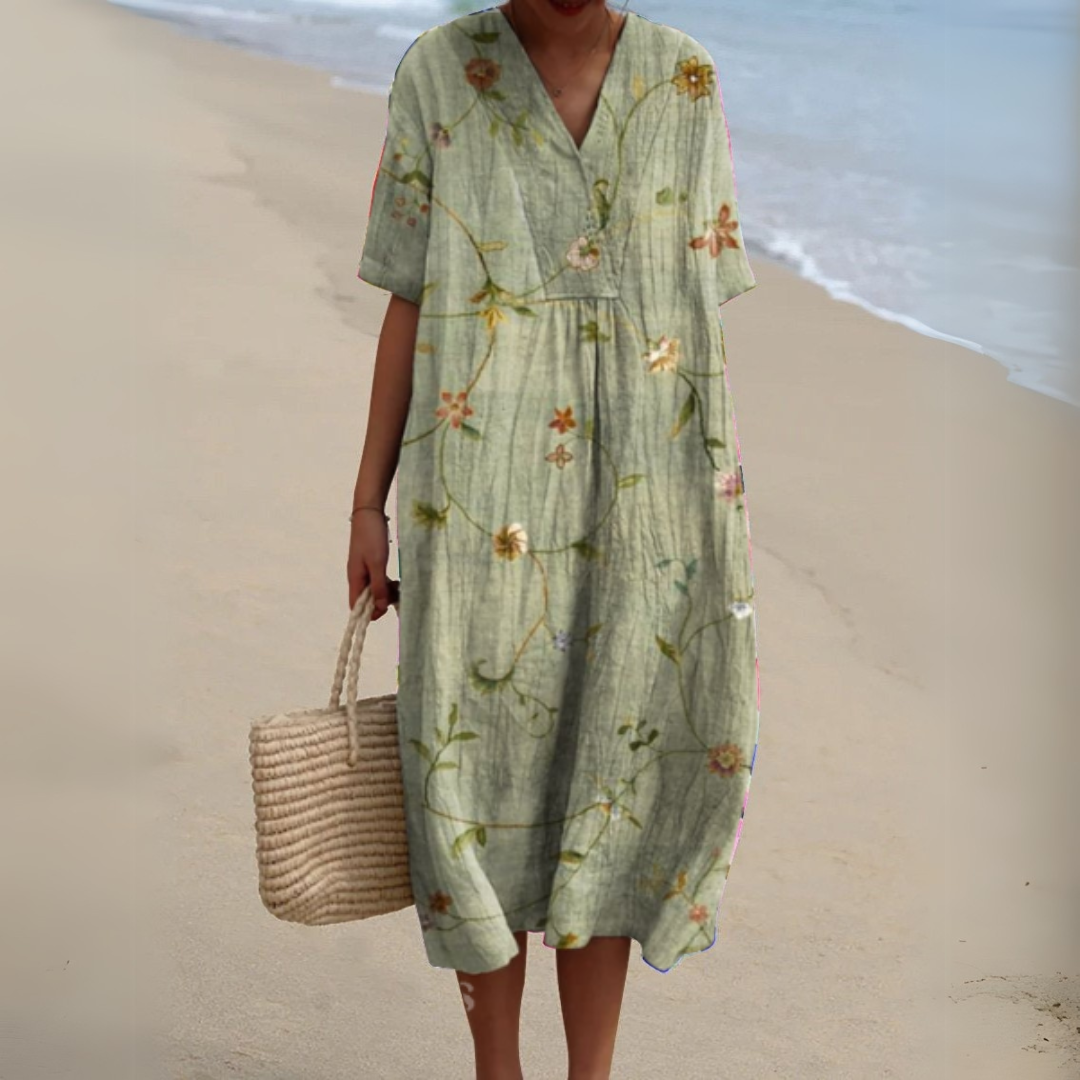 Nicole™ | Robe d'Été Coupe Flatteuse
