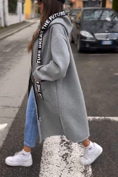 Roxane™ | Sweat Long à Capuche
