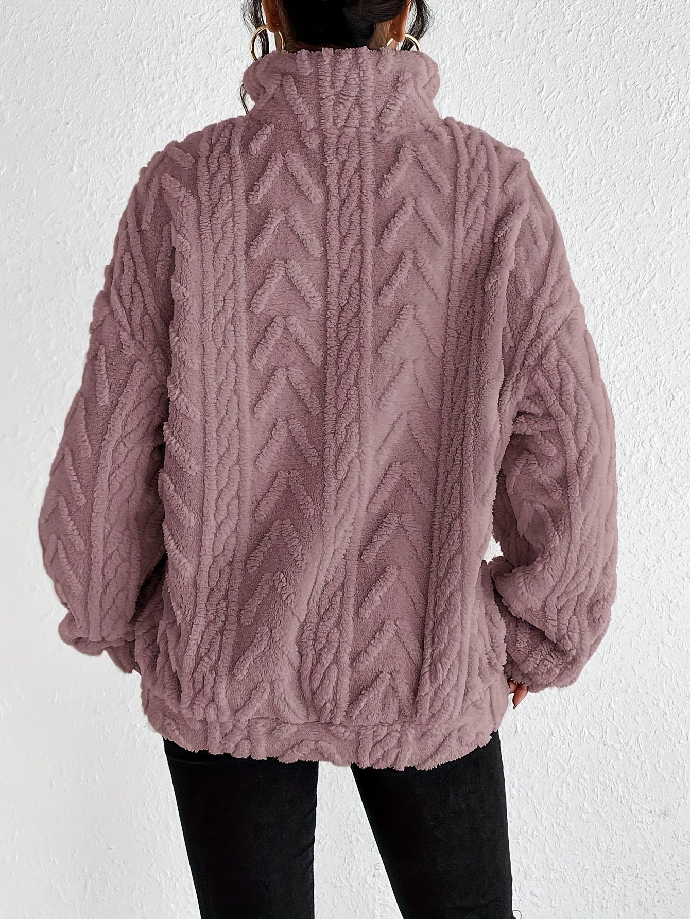 Millie™ | Pull Tricot Demi-Zip