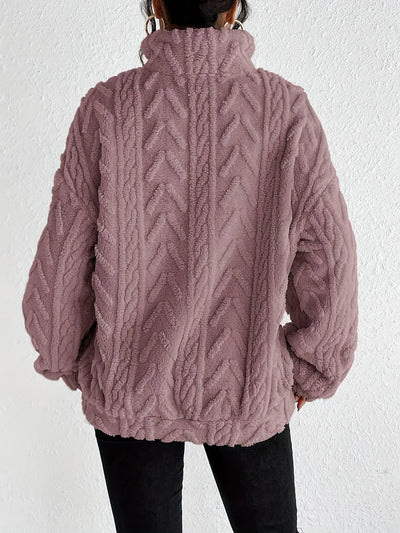 Millie™ | Pull Tricot Demi-Zip