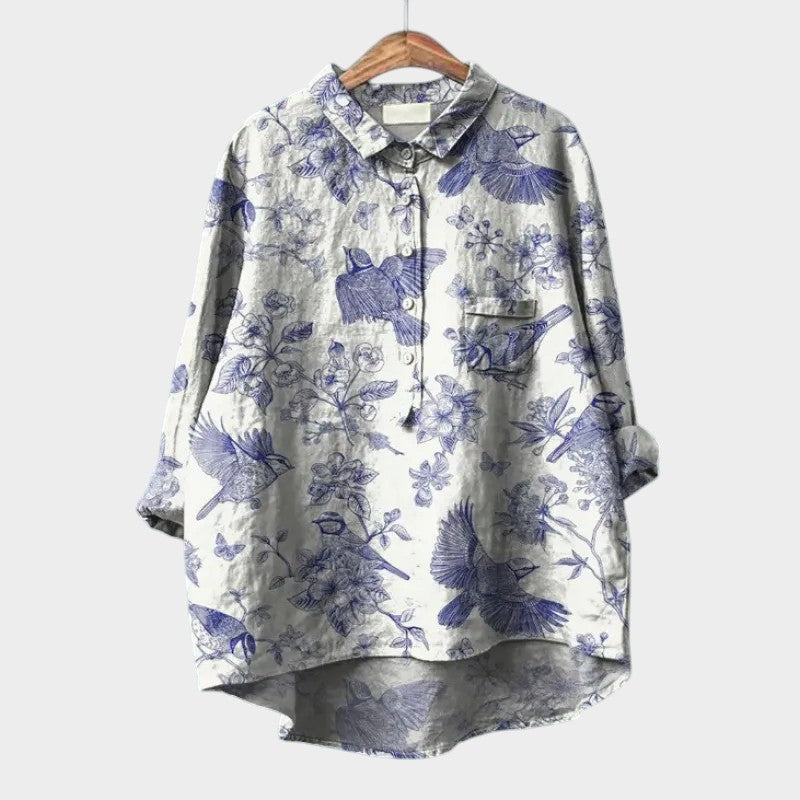 Bleu/Blanc / 4XL