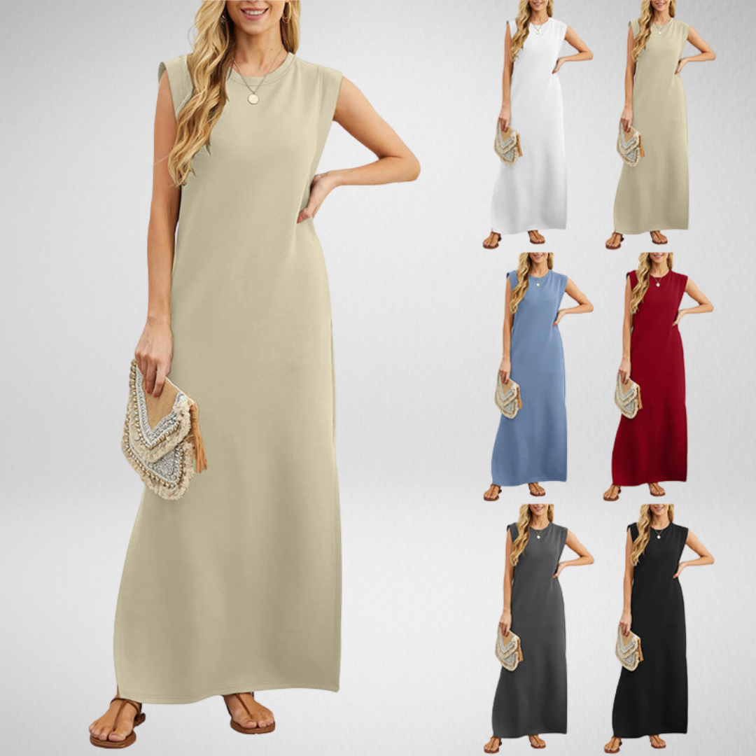 Emma™ | Robe Longue Fluide Anti-Rides