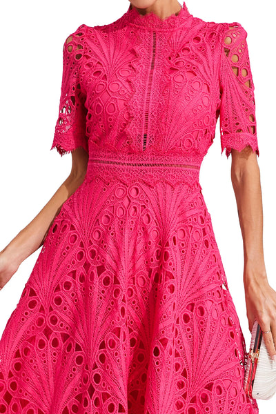 Hallie™ | Robe Midi en Dentelle