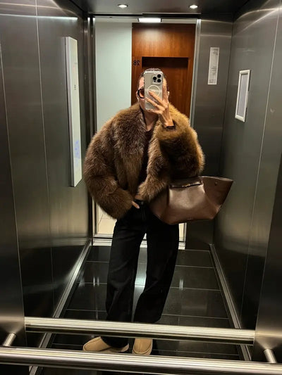 Élodie™ | Manteau Fourrure