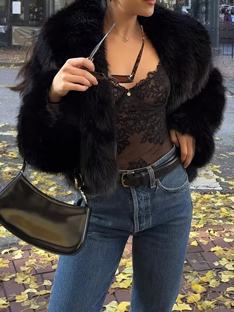 Élodie™ | Manteau Fourrure