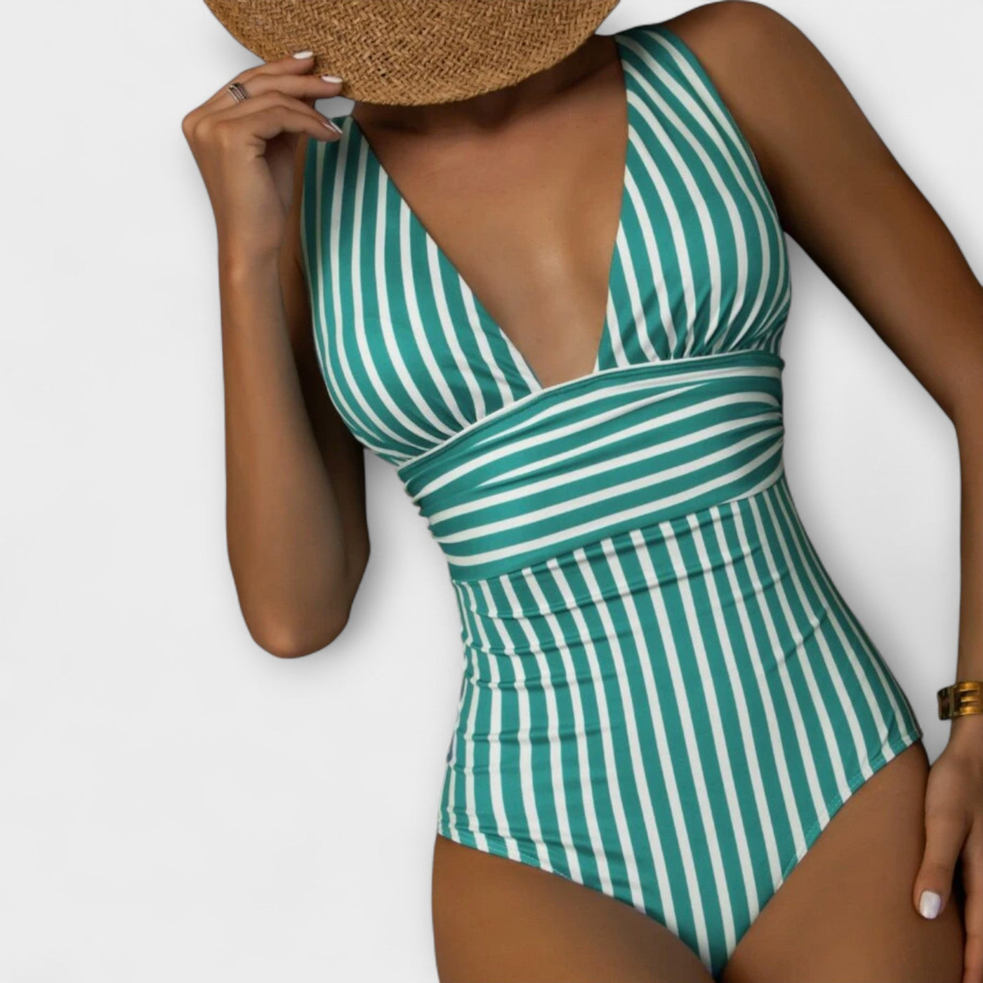 Aurora™ | Maillot Rayé Sculptant