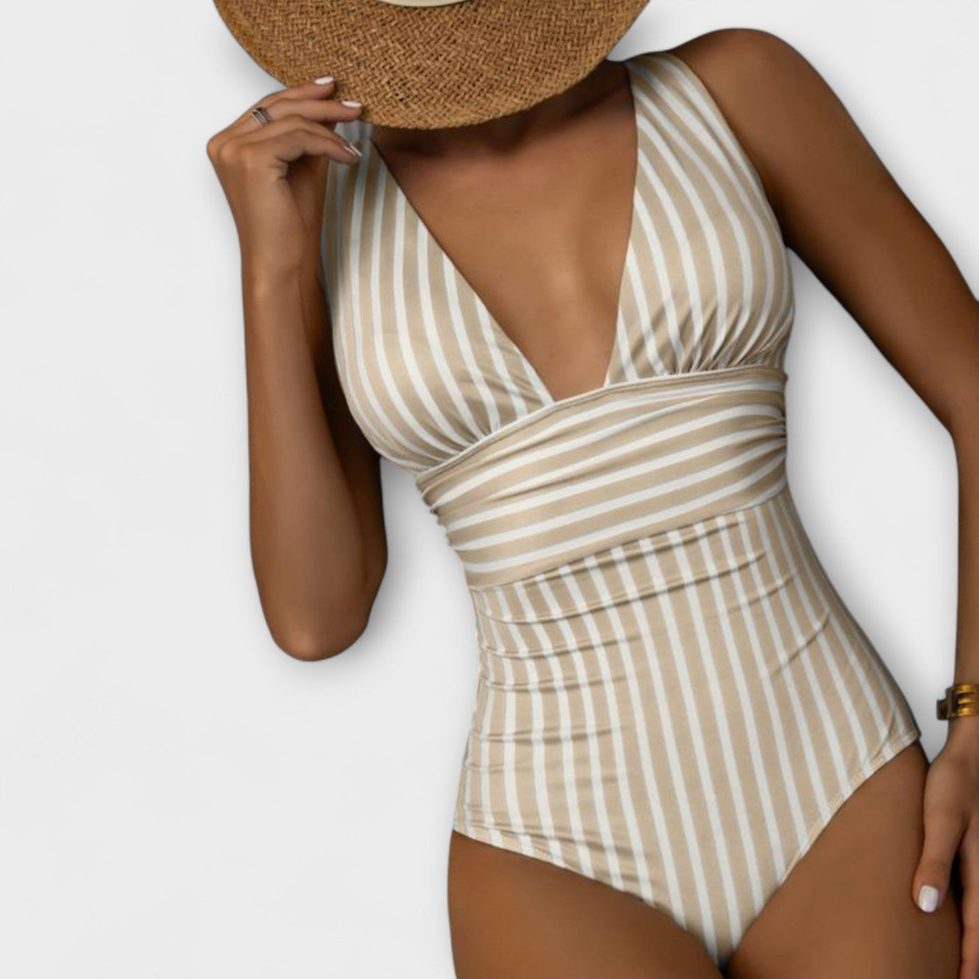 Aurora™ | Maillot Rayé Sculptant