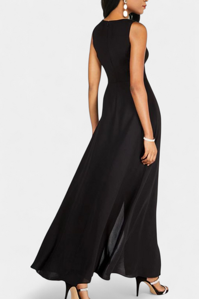 Alicia™ | Ensemble Bicolore Chic Sans Manches