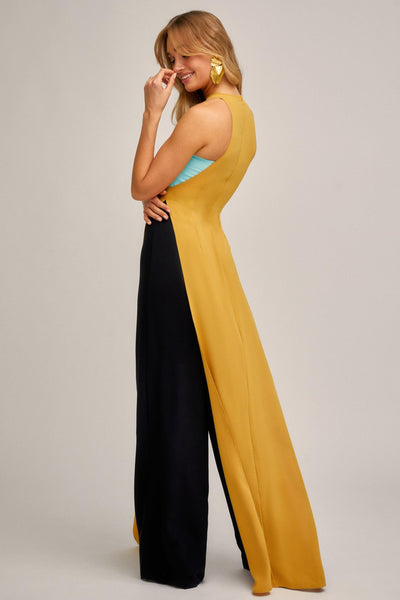 Alida™ | Combinaison Chic Turquoise Sombre
