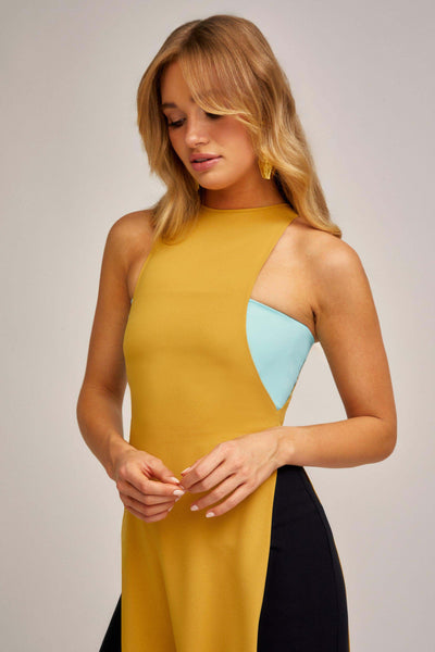 Alida™ | Combinaison Chic Turquoise Sombre