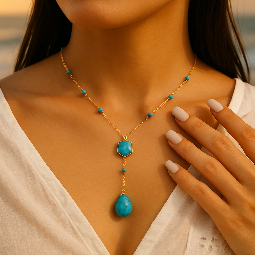 Alina™ | Pendentif Océanique