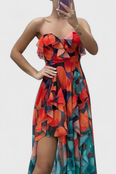 Alina™ | Robe Longue Maxi Dégradée Sans Manches